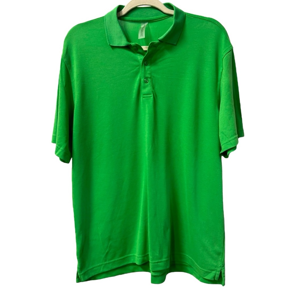 Outdoor Voices Men’s Short Sleeve Polo Shirt ‎ Sz L